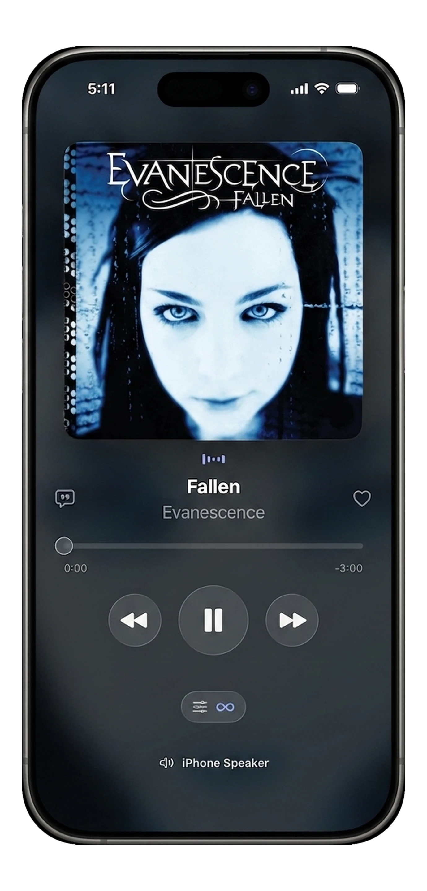 aud-io Now Playing on iPhone